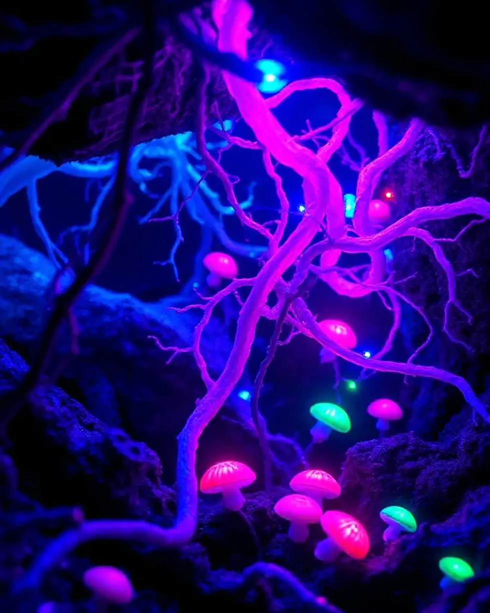 ID_UPDNYDUO-Creatorz+Signal+_Amazing-Glowing-Neon-Alien-Fungi