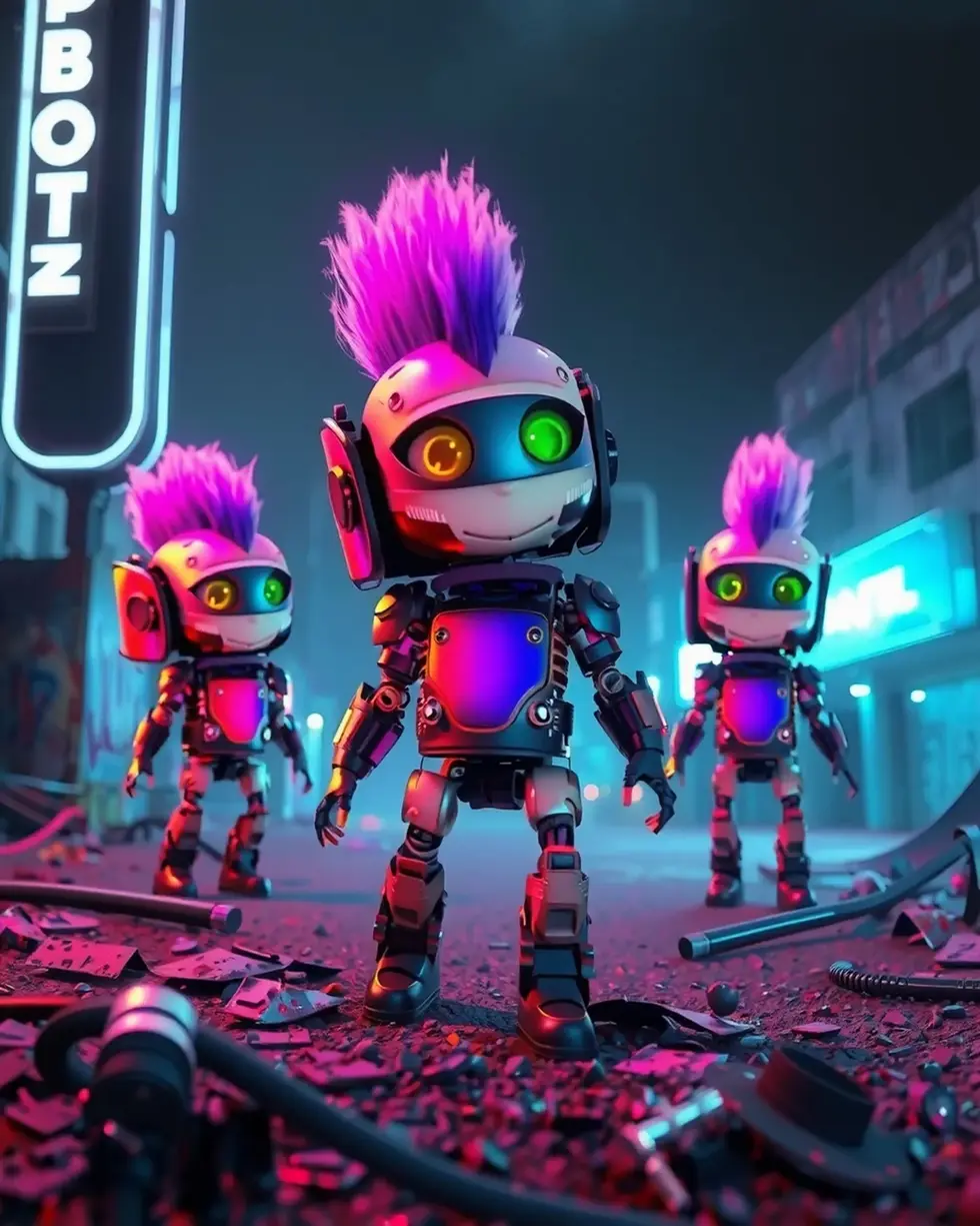 Creatorz+_BabyBotz_Futuristic_Circuit_Punks_ID_C6PVZED3