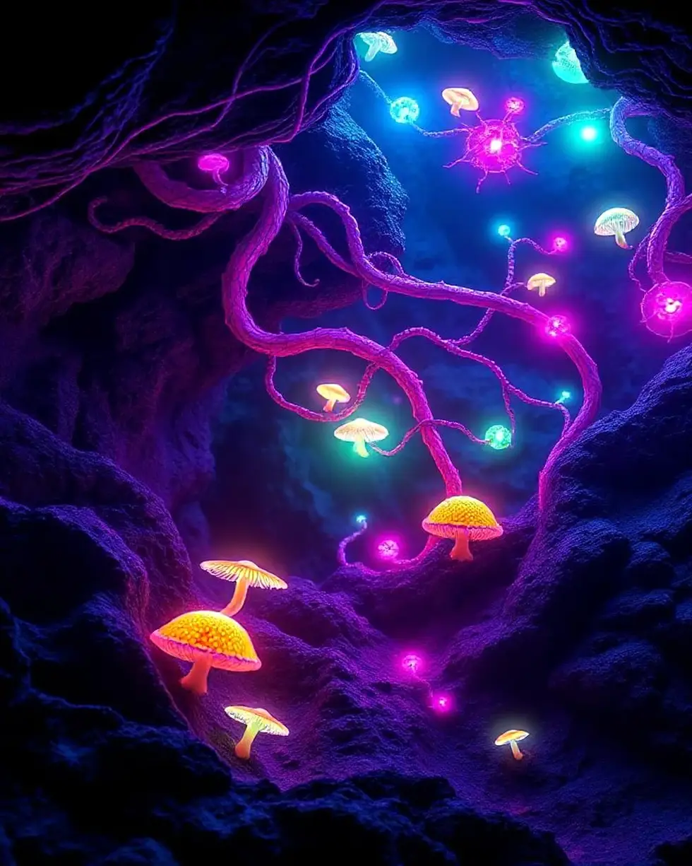 ID_3MDAA1E1-Creatorz+Signal+_Amazing-Glowing-Neon-Alien-Fungi