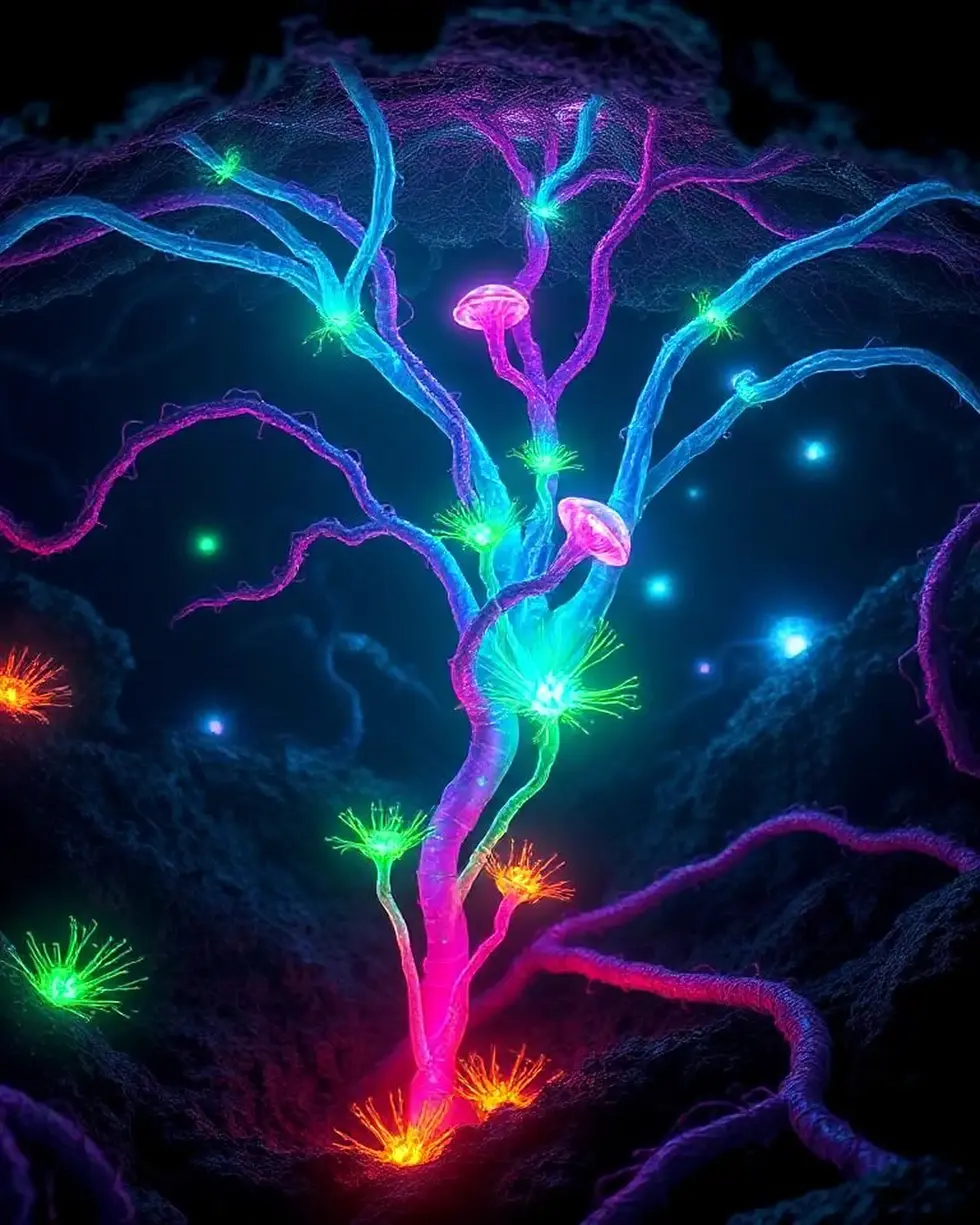 ID_GKGFYACL-Creatorz+Signal+_Amazing-Glowing-Neon-Alien-Fungi
