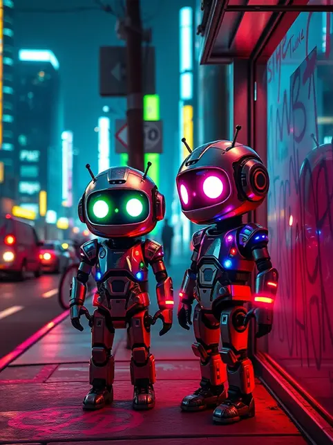 ID_VL4HFKZO_BabyBotz_Origins_Neoncore_Glitchglow