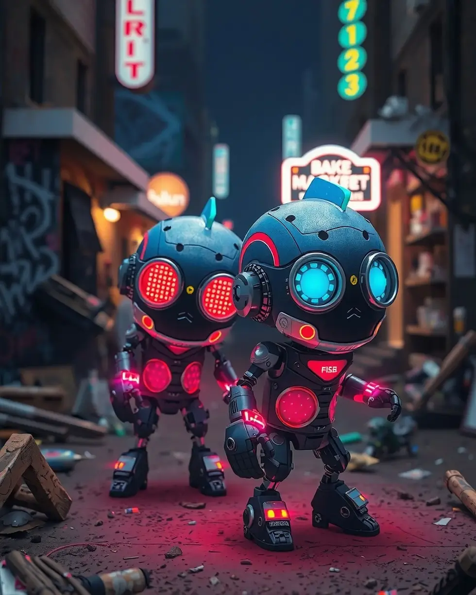 Creatorz+_BabyBotz_Futuristic_Circuit_Punks_ID_7F9OXYXV