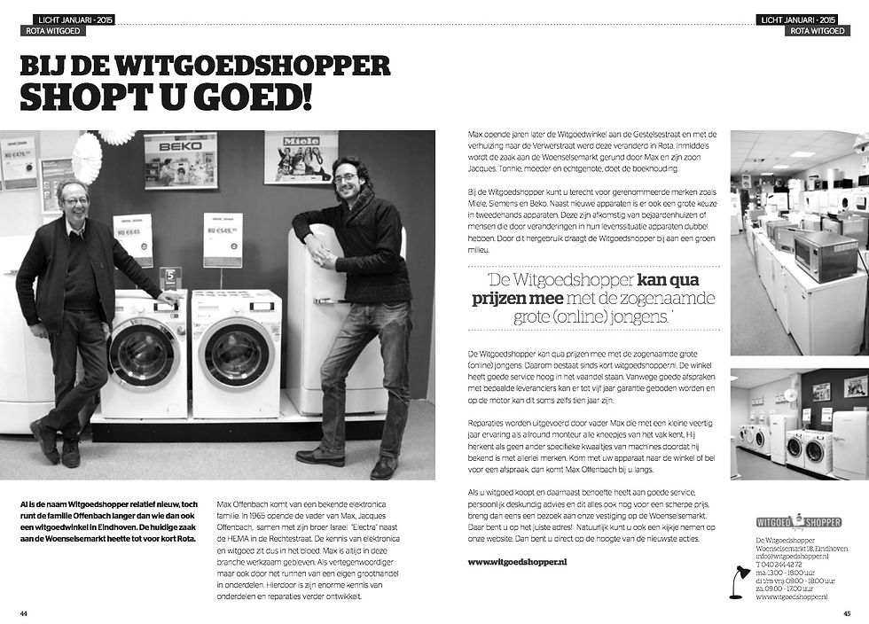 Artikel in 'Licht'