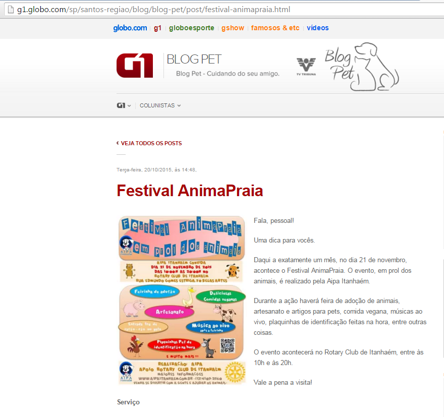 Saiu no Portal G1