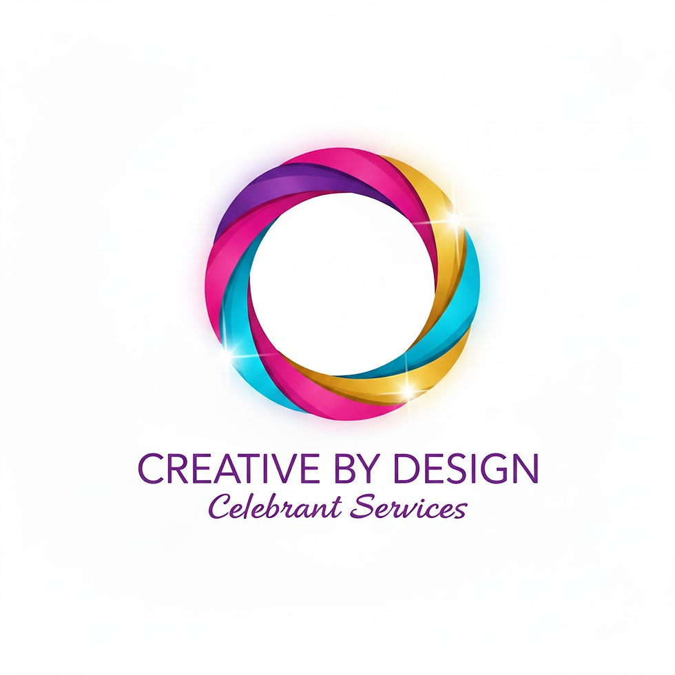 Creative by Design logo with wording