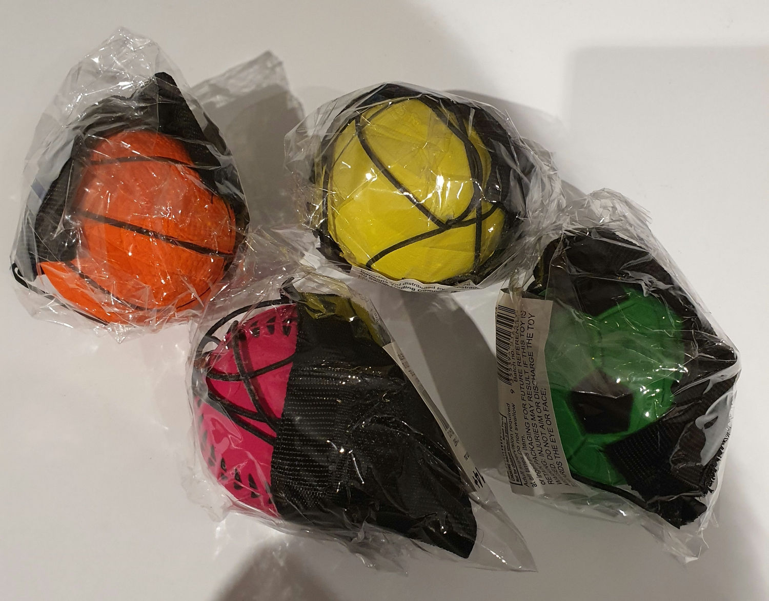 Return ball 4 colours available $5.00 each