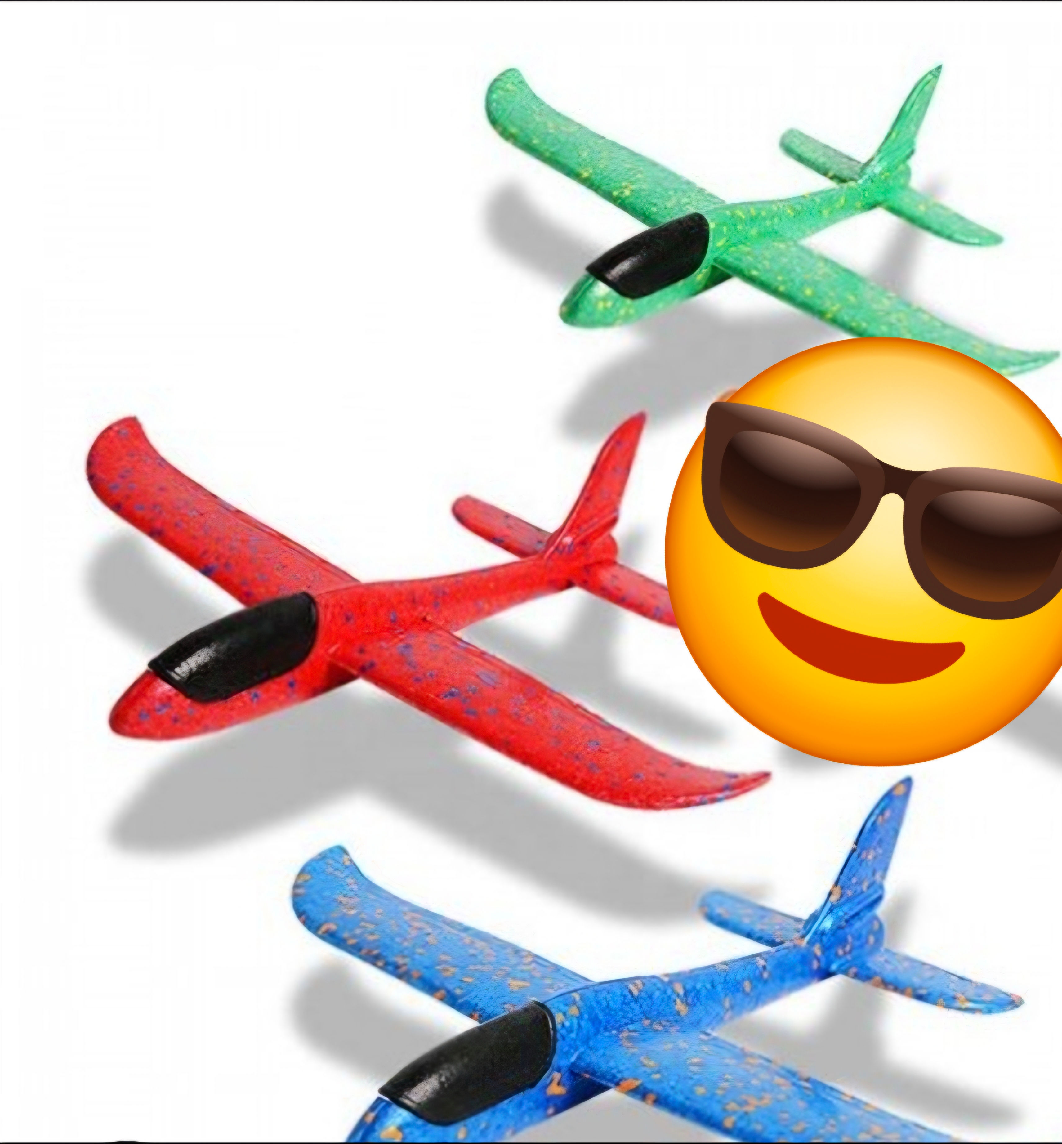 3 Foam Gliders