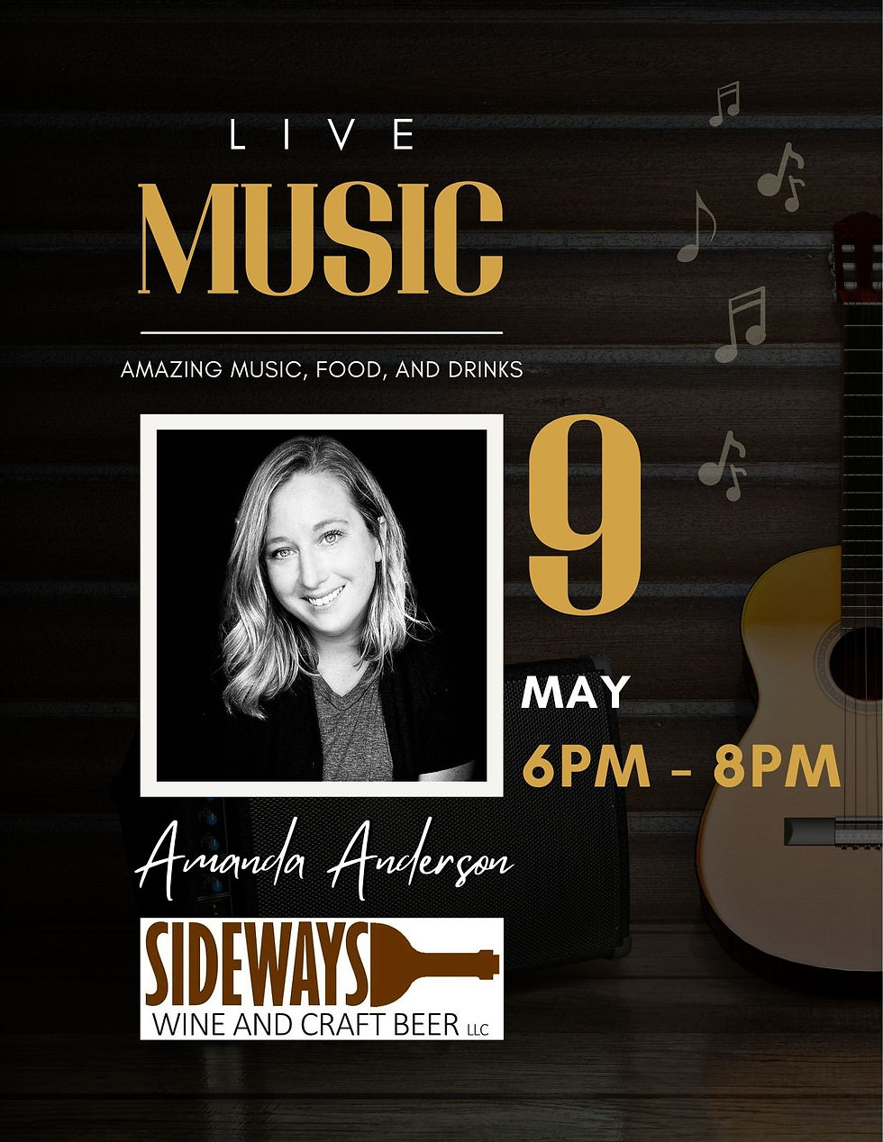Live Music with Amanda Anderson!