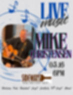 Live Music with Mike Christensen!