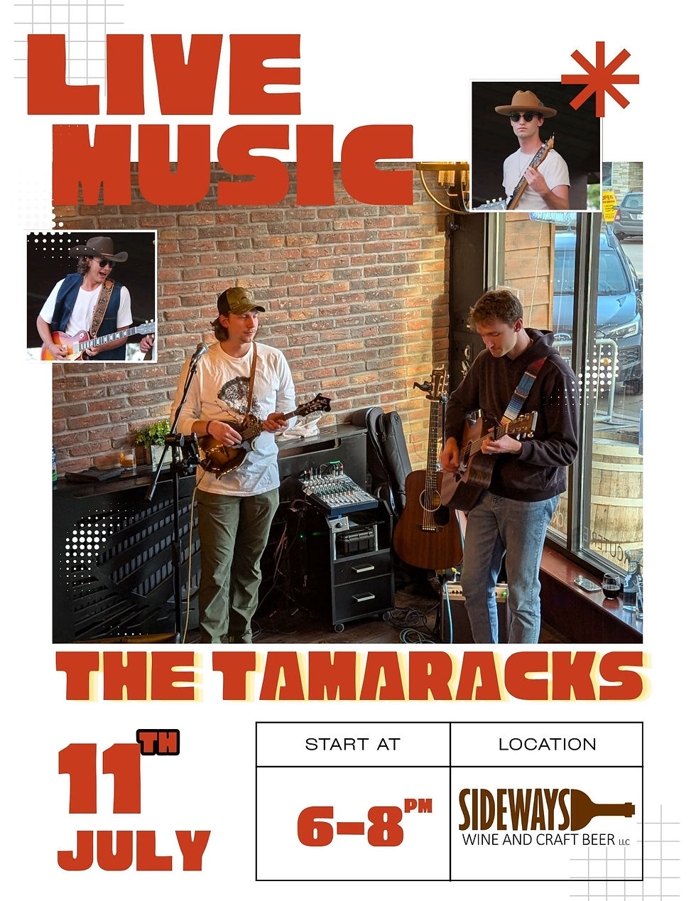 Live Music with The Tamaracks!