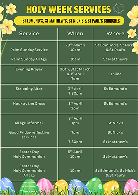 Easter Services