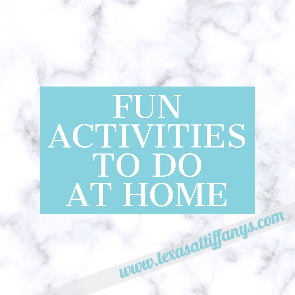 Try These Fun Activities at Home