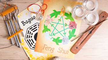Bagua feng shui radiestesia