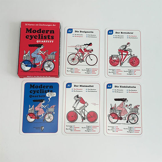 Miniaturbild: Jakob Hinrichs – Modern Cyclists. Das Quartett