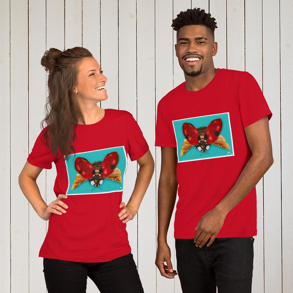 Thumbnail: Pissed Off Ladybug - Unisex t-shirt
