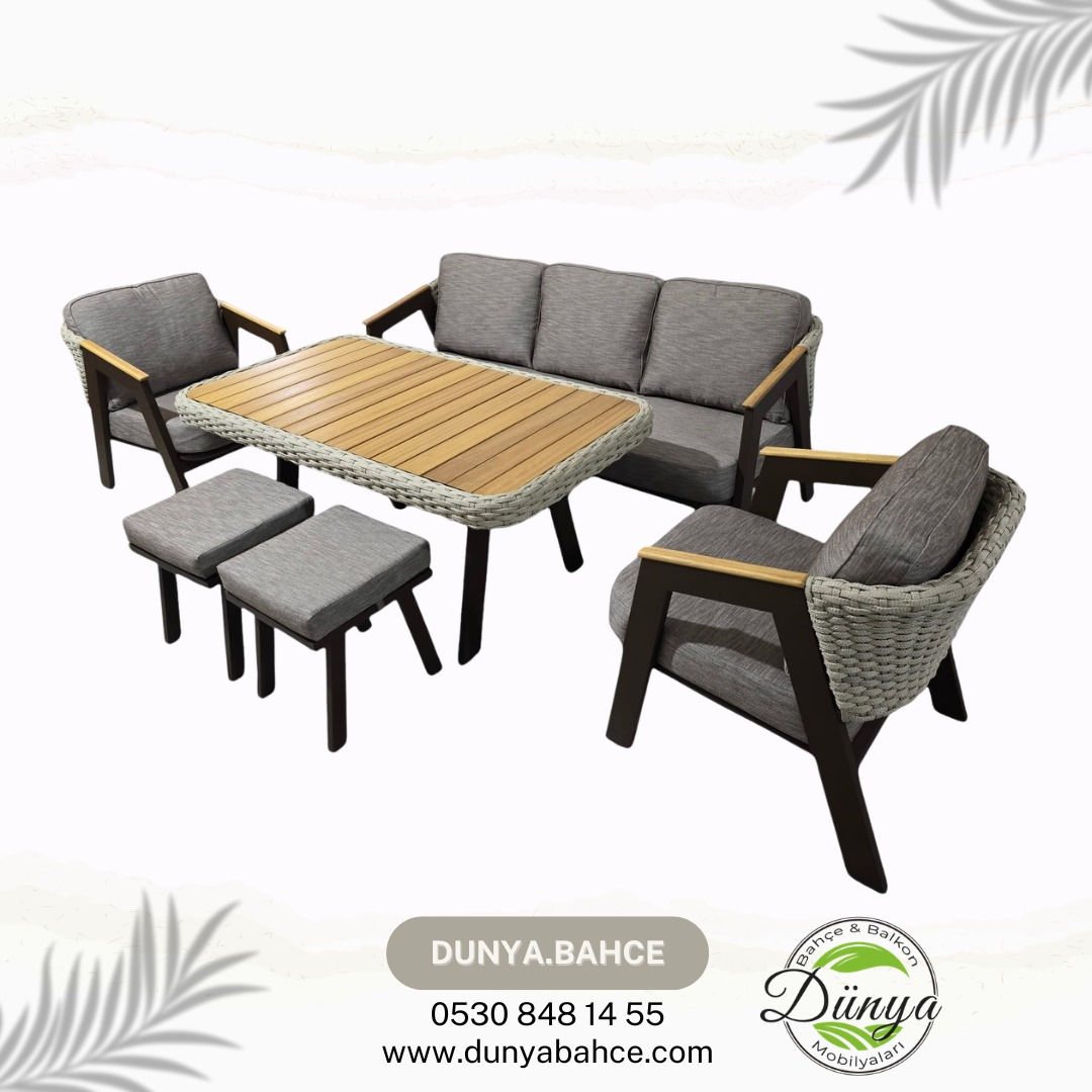 MENTİS RATTAN OTURMA TAKIMI