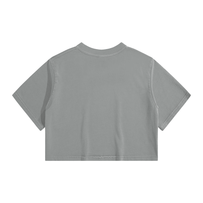 Thumbnail: LBL: DARE To Be Great Washed Crop Top