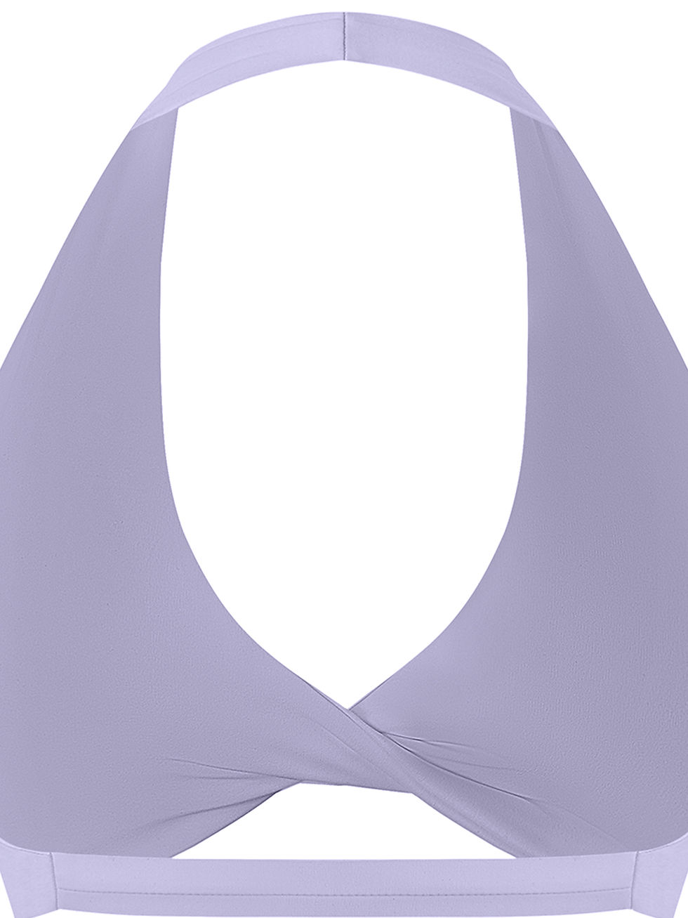 Thumbnail: Women's Pleated Halter Sports Bra