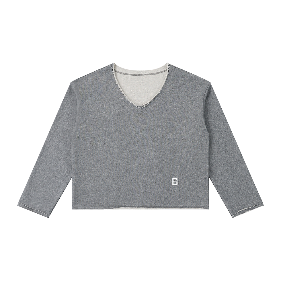 Thumbnail: Women's Raw Hem Long Sleeve T-Shirt