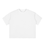 Thumbnail: Boxy Half-Sleeve Raw-Edge T-Shirt