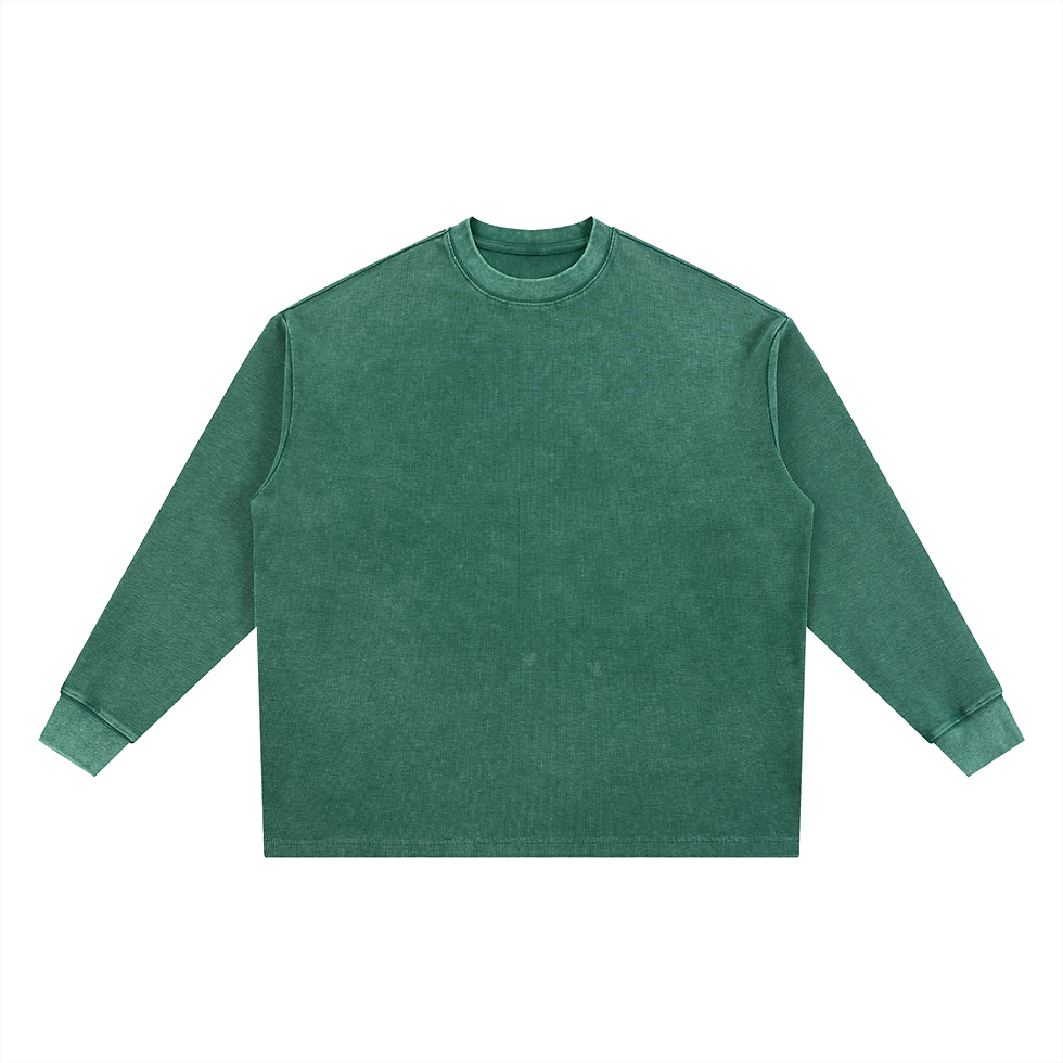 Thumbnail: Mineral Wash Waffle Oversized T-Shirt