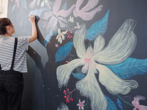 3 cách vẽ tranh tường tạo điểm nhấn cho ngôi nhà