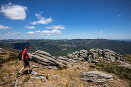 photo de randonnée sur l'Espinouse