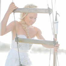 oceanside bride,oceanside wedding,wedding hairstyle,wedding photoshoot,wedding santa barbara,wedding dress,wedding by the ocean,wedding on a boat,bridal makeup,wedding at the pier,bridal braid,santa barbara maritime museum,sweetheart wedding dress