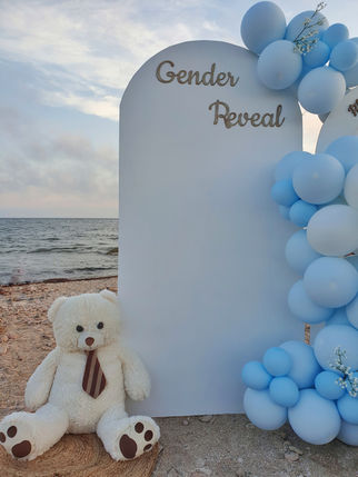 Décoration gender reveal