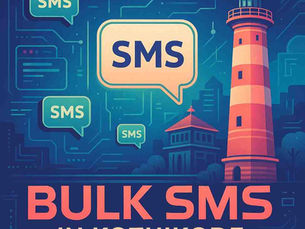 Bulk SMS Service in Kozhikode: Techto Networks' Online-First Advantage