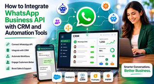 How to Integrate WhatsApp Business API with CRM and Automation Tools