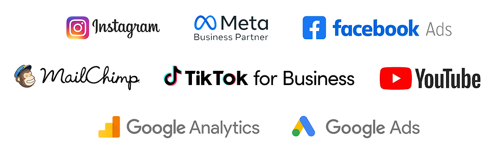 Brands we work with at 6 | four Collective Marketing Agency