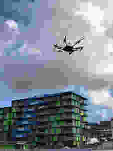 Dribes Security Dji M600 Pro securing the commonwealth games athletes village