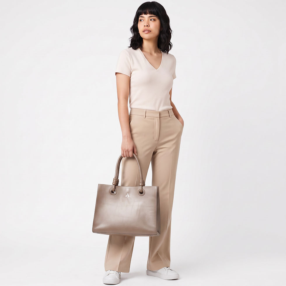 Thumbnail: The Gala Shopper Bag in Praline