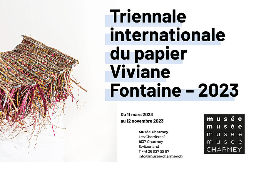 Triennale de papier au Musée de Charmey en Suisse
