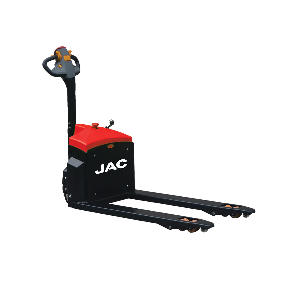 Patín eléctrico JAC con capacidad de 2.0 a 3.0 toneladas, ideal para el transporte eficiente de mercancías en almacenes y centros logísticos. Disponible en MAXVERT para optimizar operaciones de carga y descarga.