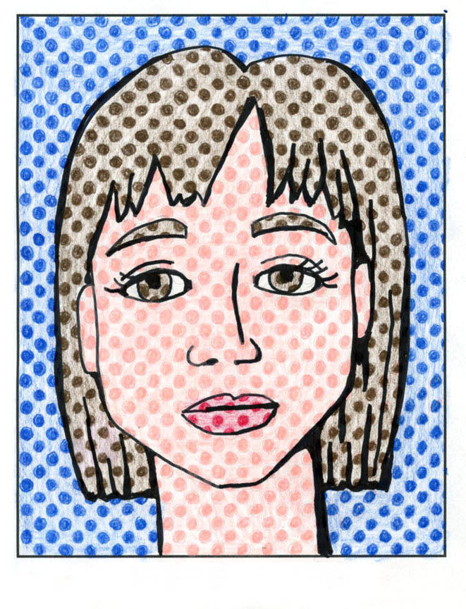 Lichtenstein Face