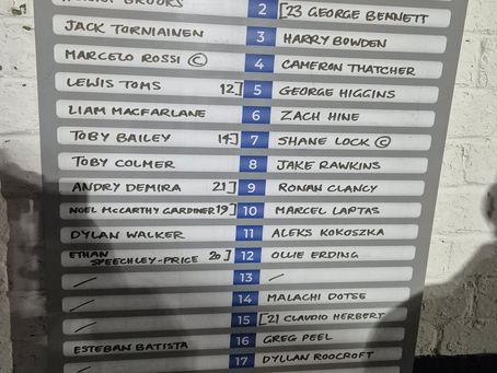 Matchday 25 Brockenhurst 0 Andover New Street 0