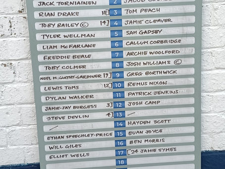 Matchday 33 Brockenhurst 0 Portland United 2
