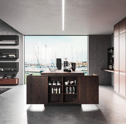 CUCINA ISOLA SALVASPAZIO BANCONE 