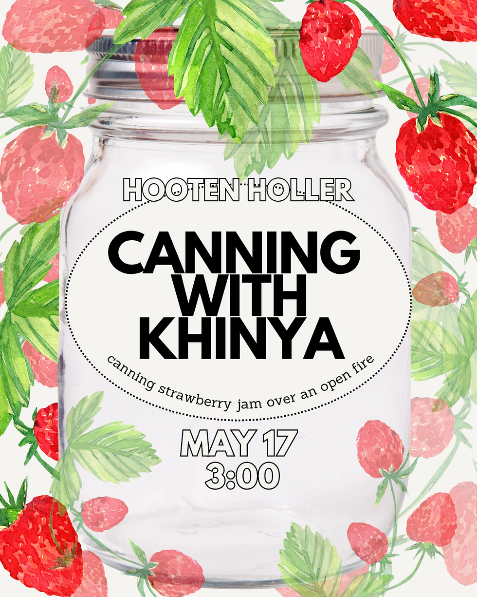 Canning with Khinya