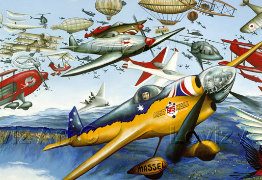 OFFICIAL ARTIST FOR AUSTRALIA’s LARGEST CIVILIAN FLYOVER