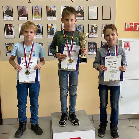 Первенство города Рыбинска по шахматам среди мальчиков и девочек до 13 лет