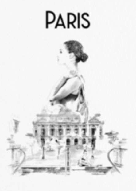 illustration paris opera garnier philippe jan beroca