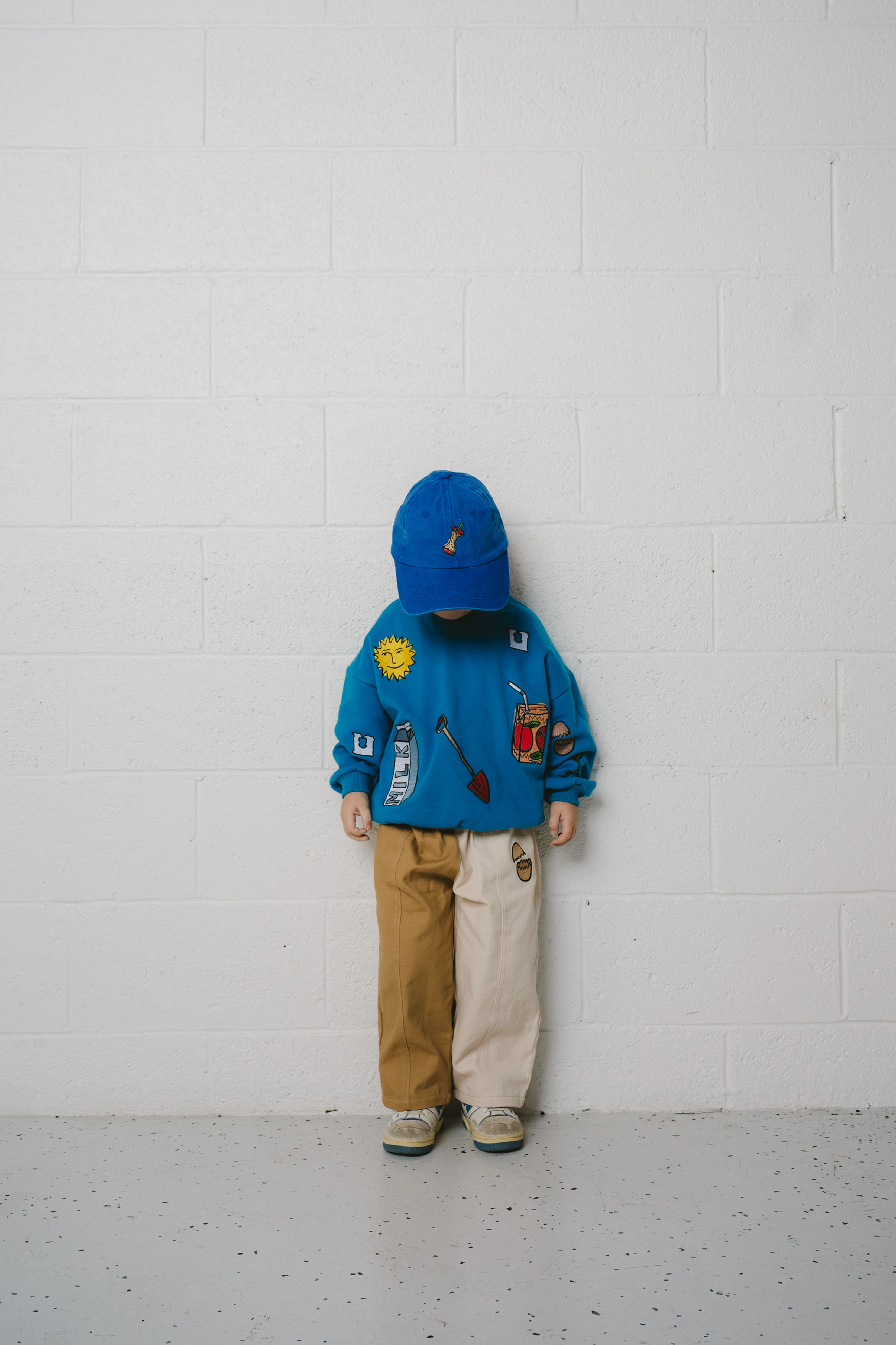 Tiny Allies BJT Embroidered Jumper | Blue