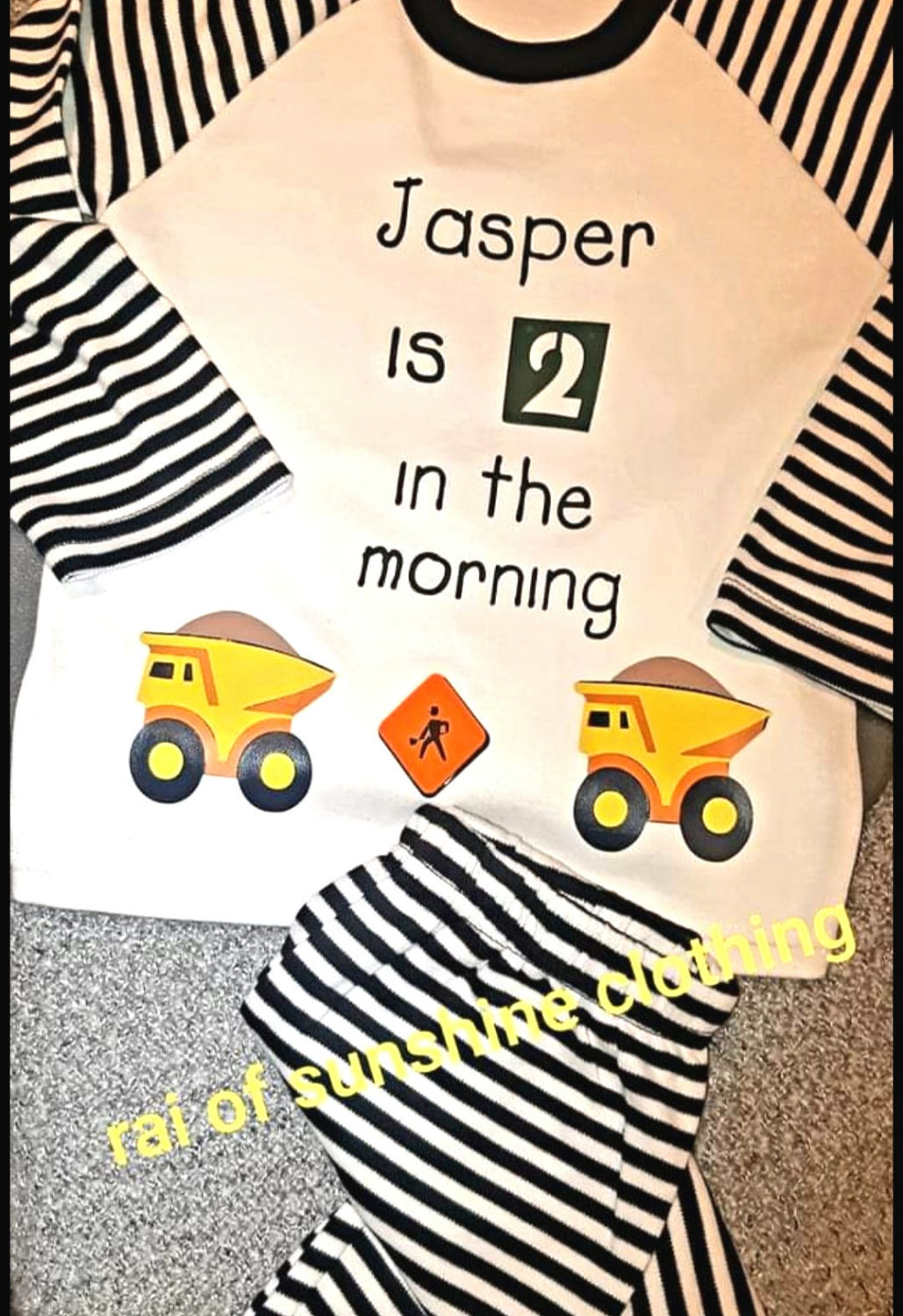 Personalised pajamas