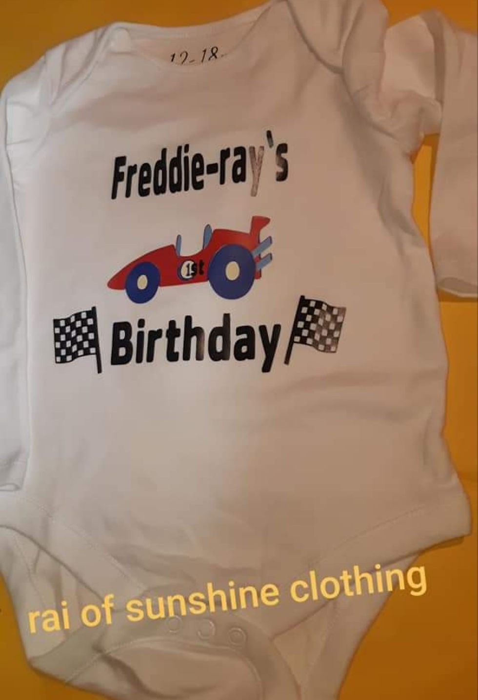 Thumbnail: 1st birthday vest 