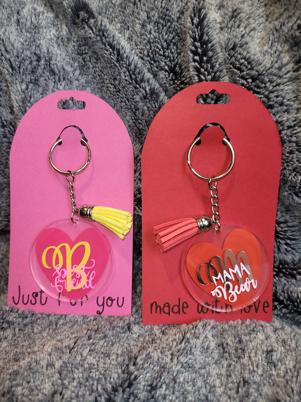Thumbnail: Tassle personalised keyring