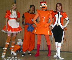 Le groupe "L'Orange du Marchand"