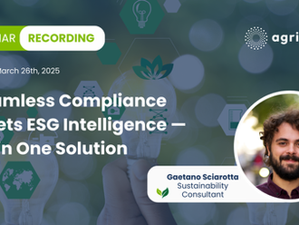[Webinar]Seamless Compliance Meets ESG Intelligence — All in One Solution